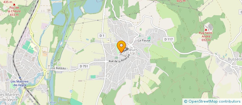 localisation de l'entreprise MADAME MARIE-PIERRE TOURET  MIREFLEURS