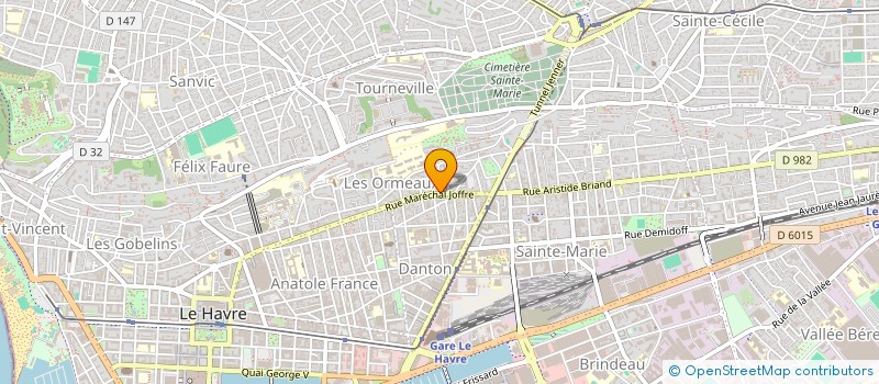 localisation de l'entreprise MADAME MARIE-PIERRE TUNINETTI à LE HAVRE