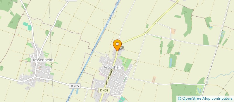 localisation de l'entreprise MADAME MARIE-PIERRETTE GROSHENNY  ARTOLSHEIM