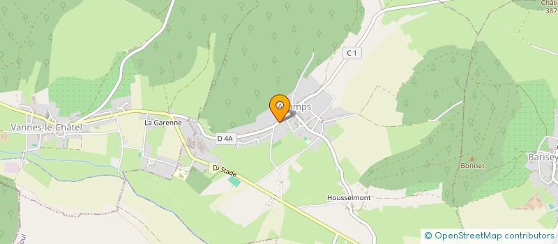 localisation de l'entreprise MADAME MARIE-PIERRETTE PEREIRA  ALLAMPS