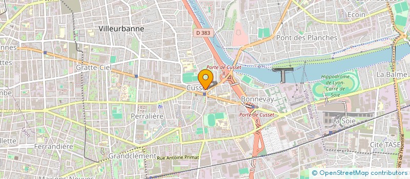 localisation de l'entreprise MADAME MARIE PIGATO  VILLEURBANNE