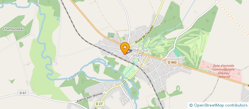 localisation de l'entreprise MADAME MARIE PIGET à VILLEDIEU-SUR-INDRE