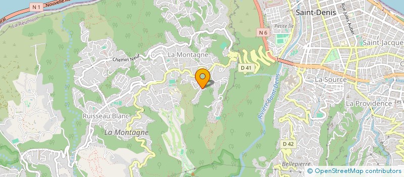 localisation de l'entreprise MADAME MARIE PIGNOLET DE FRESNES  SAINT-DENIS