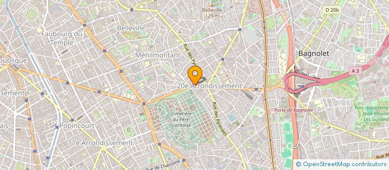 localisation de l'entreprise MADAME MARIE PIGREE  PARIS