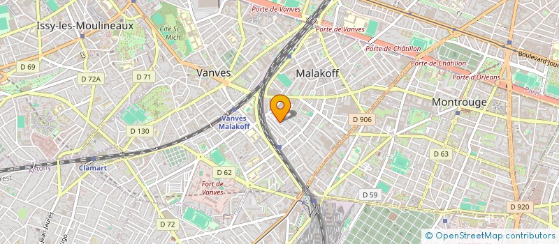 localisation de l'entreprise MADAME MARIE PILI ARNES à MALAKOFF