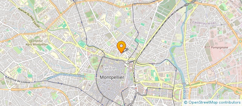 localisation de l'entreprise MADAME MARIE PIMPANEAU à MONTPELLIER