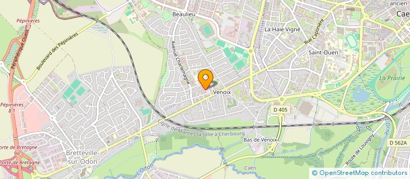 localisation de l'entreprise MADAME MARIE PINGAULT à CAEN