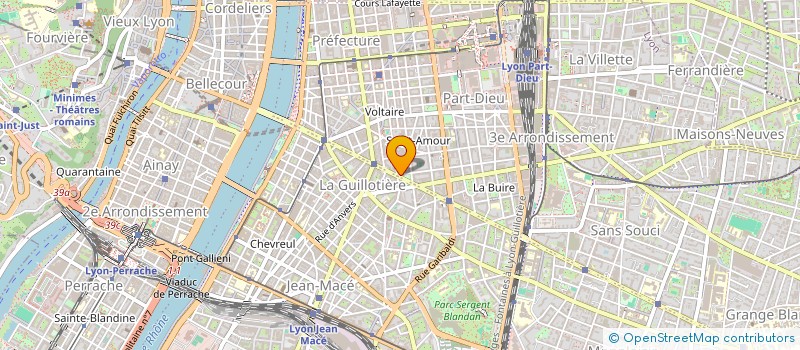 localisation de l'entreprise MADAME MARIE PINGET  LYON