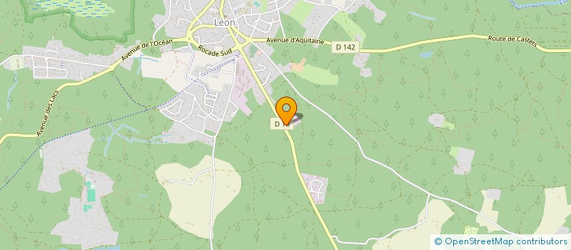 localisation de l'entreprise MADAME MARIE PINSOLLE  LEON