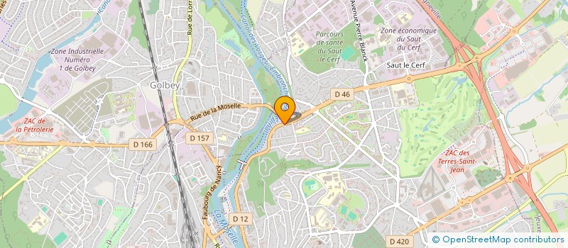 localisation de l'entreprise MADAME MARIE PIRODDI  EPINAL