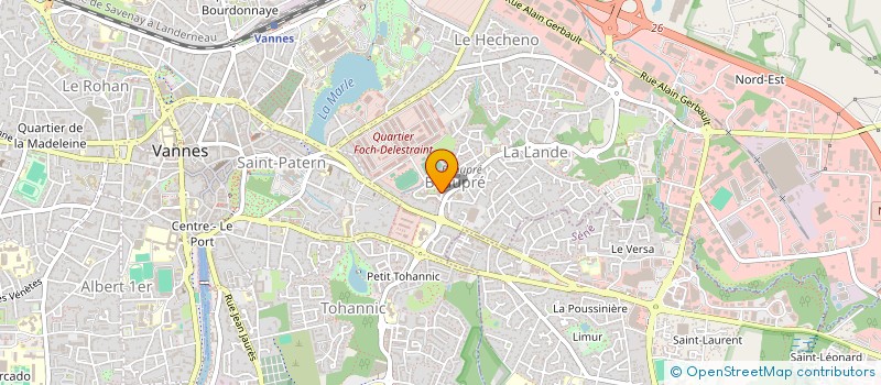 localisation de l'entreprise MADAME MARIE PISIGO à VANNES