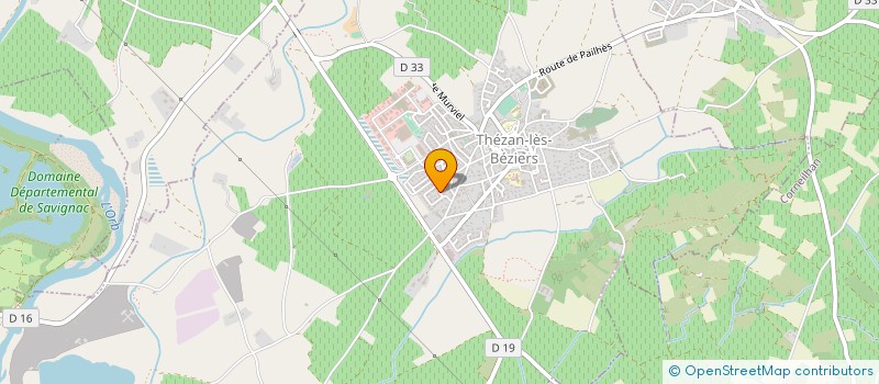 localisation de l'entreprise MADAME MARIE PISTUDDI à THEZAN-LES-BEZIERS