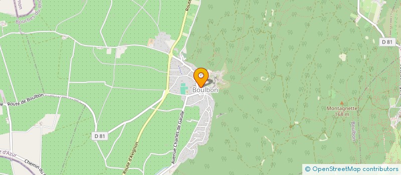 localisation de l'entreprise MADAME MARIE PLA  BOULBON