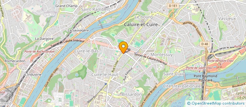 localisation de l'entreprise MADAME MARIE PLAZIAT à CALUIRE-ET-CUIRE
