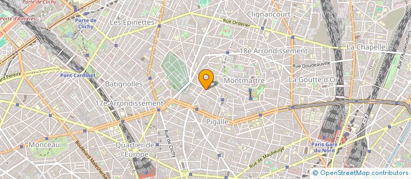 localisation de l'entreprise MADAME MARIE PLISSONNEAU  PARIS