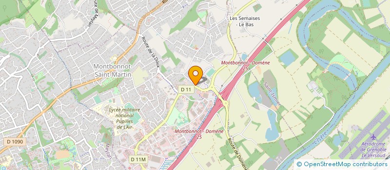 localisation de l'entreprise MADAME MARIE PLOTKIN  MONTBONNOT-SAINT-MARTIN