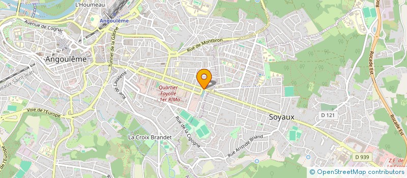 localisation de l'entreprise MADAME MARIE PLOVIE à ANGOULEME