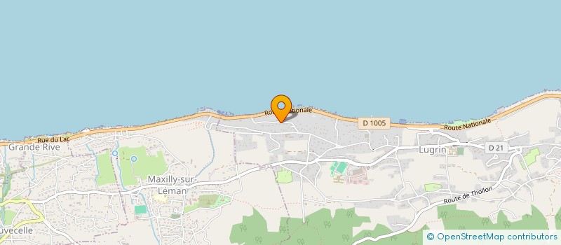 localisation de l'entreprise MADAME MARIE POHER  LUGRIN