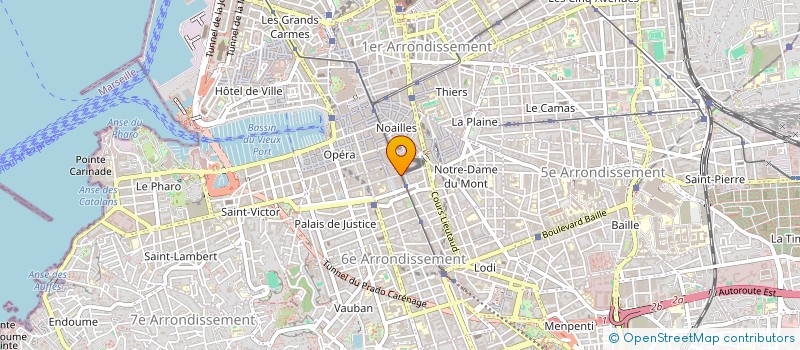 localisation de l'entreprise MADAME MARIE POINSO  MARSEILLE