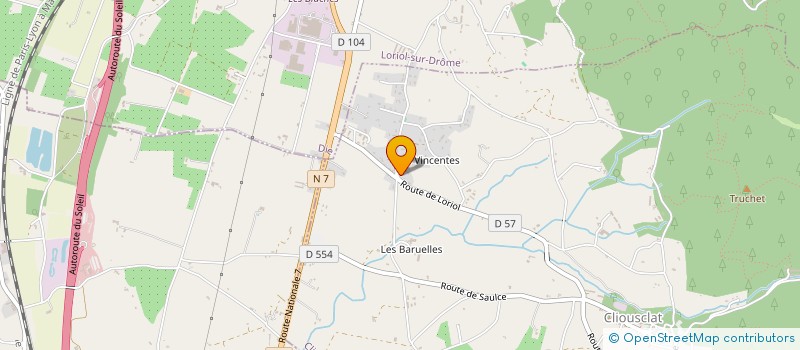 localisation de l'entreprise MADAME MARIE POINT  CLIOUSCLAT