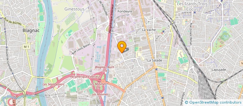 localisation de l'entreprise MADAME MARIE POINTIS à TOULOUSE