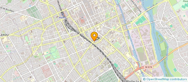 localisation de l'entreprise MADAME MARIE POIREL  NANCY