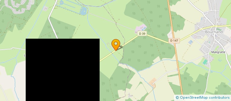 localisation de l'entreprise MADAME MARIE POISSON  LES TROIS-MOUTIERS