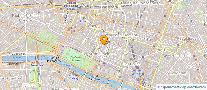 localisation de l'entreprise MADAME MARIE POLETTI  PARIS