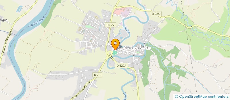 localisation de l'entreprise MADAME MARIE POMIER  RIEUX-VOLVESTRE