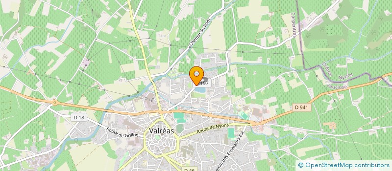 localisation de l'entreprise MADAME MARIE POMMIER à VALREAS