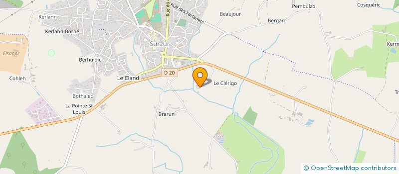 localisation de l'entreprise MADAME MARIE PONCHEL  BERRIC