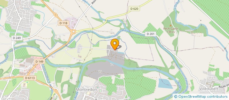 localisation de l'entreprise MADAME MARIE PORTAL  CARCASSONNE