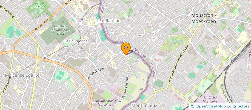 localisation de l'entreprise MADAME MARIE POTTIE  TOURCOING