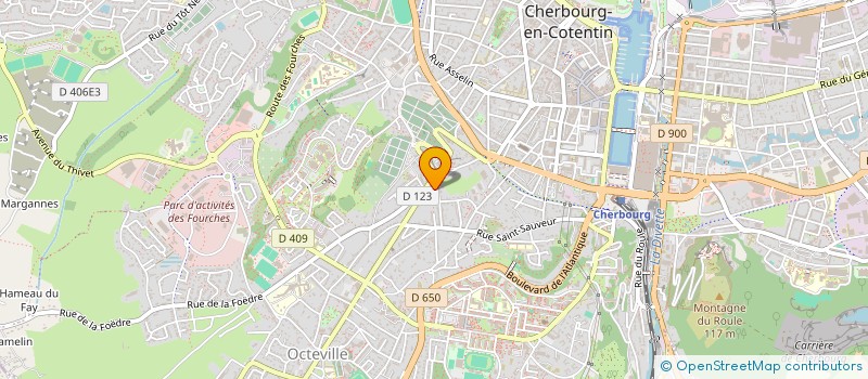 localisation de l'entreprise MADAME MARIE POUCHAIN  VIRANDEVILLE