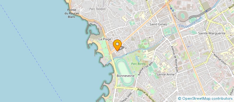 localisation de l'entreprise MADAME MARIE POUEY  MARSEILLE