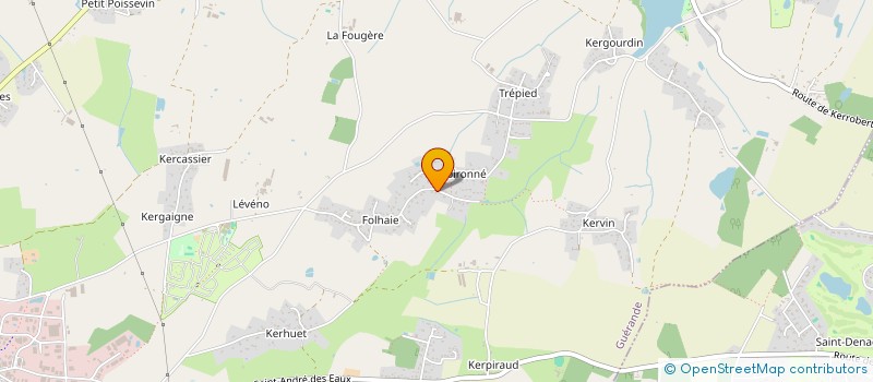 localisation de l'entreprise MADAME MARIE POUEZAT  GUERANDE