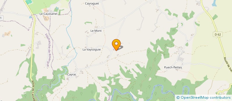 localisation de l'entreprise MADAME MARIE POUGET  FLAVIN