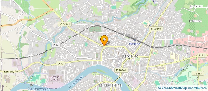 localisation de l'entreprise MADAME MARIE POUPARD  BERGERAC