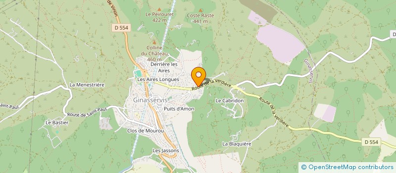 localisation de l'entreprise MADAME MARIE POUSSIN  LA GRAVELLE