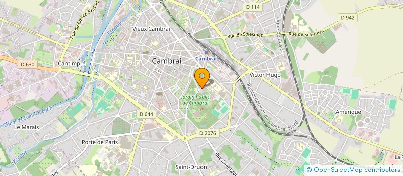 localisation de l'entreprise MADAME MARIE POUWELS à CAMBRAI