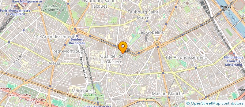 localisation de l'entreprise MADAME MARIE PRADE  PARIS