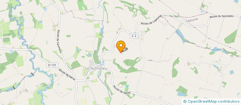 localisation de l'entreprise MADAME MARIE PRAT  SAINT-VINCENT-DE-LAMONTJOIE