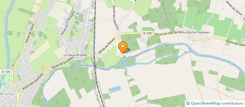 localisation de l'entreprise MADAME MARIE PRECHAC à BRIOLLAY