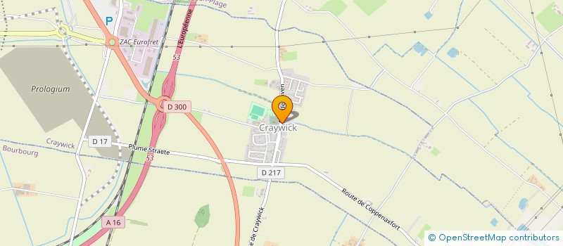 localisation de l'entreprise MADAME MARIE PRETOT  CRAYWICK