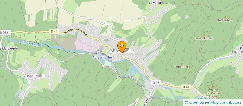 localisation de l'entreprise MADAME MARIE PRINSON à ABRESCHVILLER