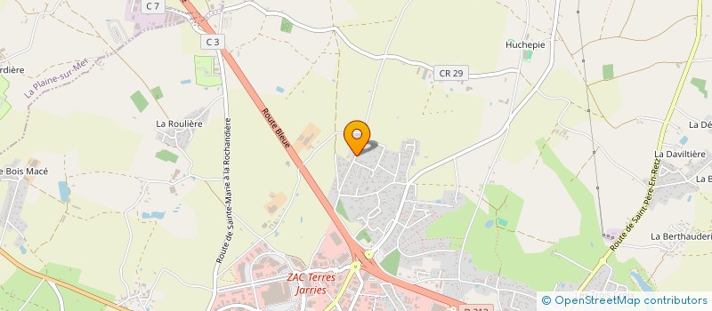localisation de l'entreprise MADAME MARIE PRIOU  PORNIC