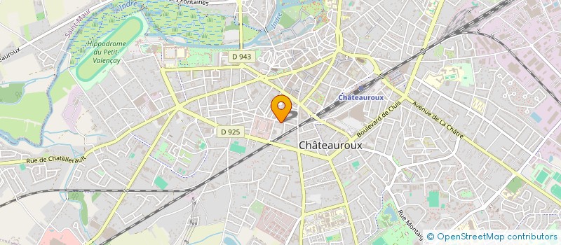localisation de l'entreprise MADAME MARIE PROTEAU à CHATEAUROUX