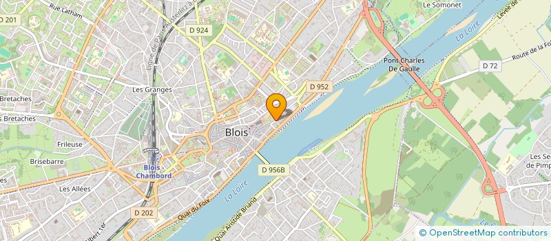 localisation de l'entreprise MADAME MARIE PROVOT  BLOIS