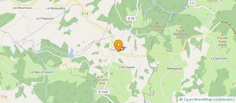 localisation de l'entreprise MADAME MARIE PRUD'HOMME à SAINT-GILLES-LES-FORETS