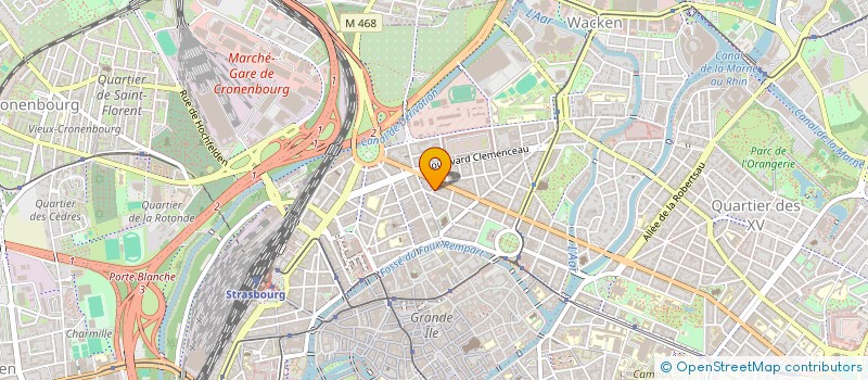 localisation de l'entreprise MADAME MARIE PRUNE PARENT à STRASBOURG